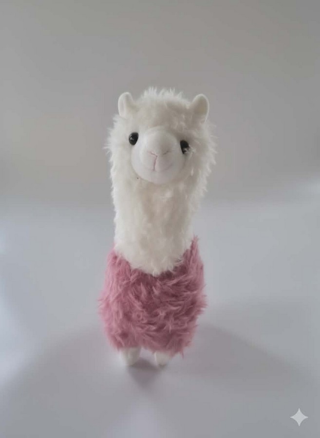 Minkštas žaislas alpaka ,,Meilutė"